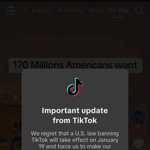 TikTok在美停止服务，影响、反思与未来展望