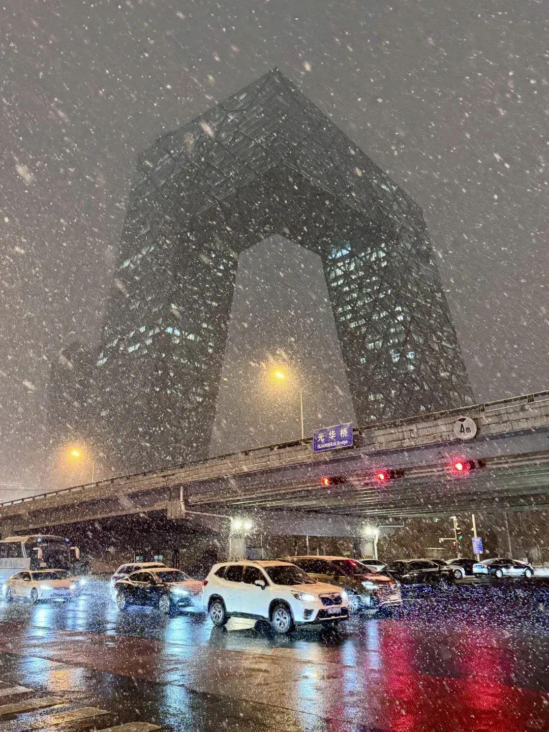 北京竟然下雪了，一场雪带来的惊喜与挑战