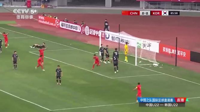 U22国足1比0绝杀韩国